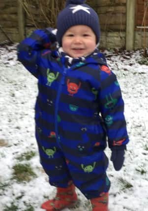 William in the snow