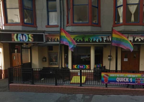 Kaos Bar in Queen Street, Blackpool. Pic courtesy of Google Street View
