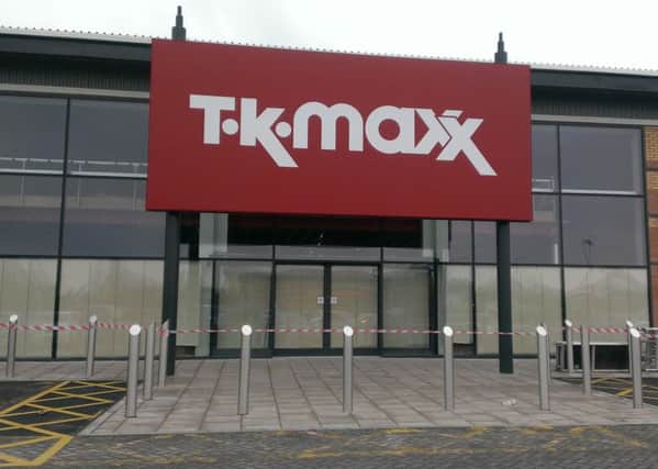 The new TK Maxx store at Blackpool Retail Park
