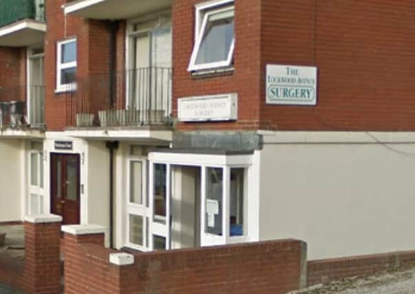 Lockwood Avenue Surgery. Pic courtesy of Google Street View