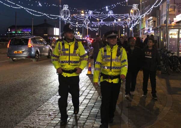 Blackpool's Police operation to prevent rioting gang youths in the town centre