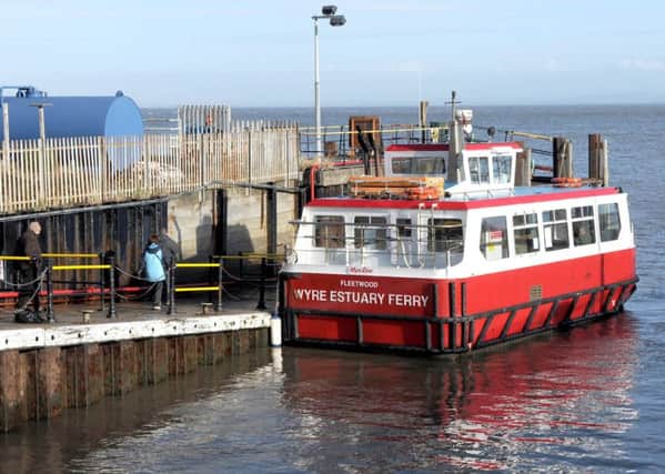 Threatened: 
The Fleetwood Knott End ferry crossing is one of the services at risk