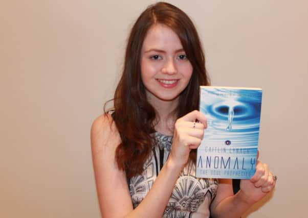 Caitlin Lynagh from Lytham with her debut book Anomaly