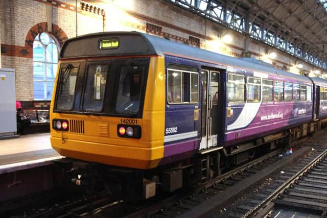 A Northern Rail train