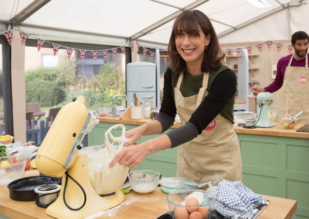 Samantha Cameron on Bake Off