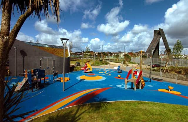 George Bancroft Park, Blackpool. children's play area.