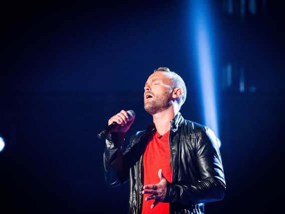 The Voice contestant Kevin Simm who has said he was "put off" the music business after the failure of his solo pop career (Guy Levy/PA Wire)