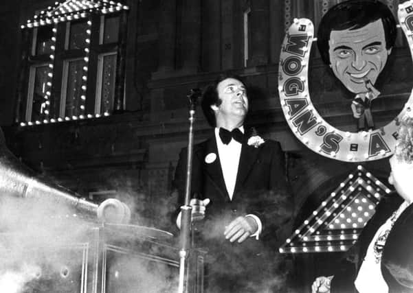 Sir Terry Wogan switching on the Illuminations in 1978