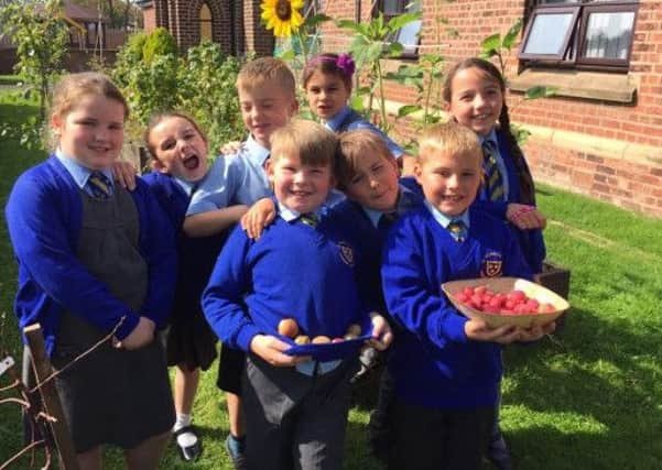 Youngsters at St Nicholas Church of England Primary School have been growing, making, and selling their own market produce