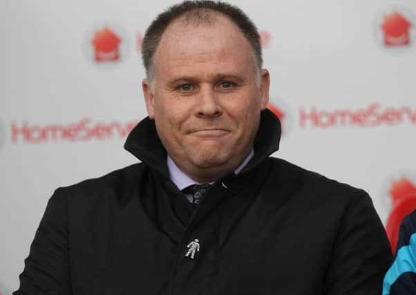 Blackpool's Neil McDonald was hoping to do some business before tonight's deadline