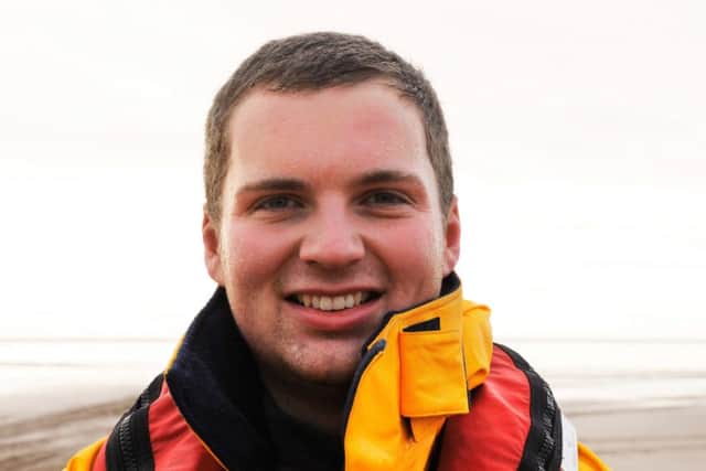 Ben McGarry, mechanic at Lytham St Annes RNLI station