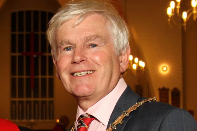 Coun Vince Settle, chairman of the town council
