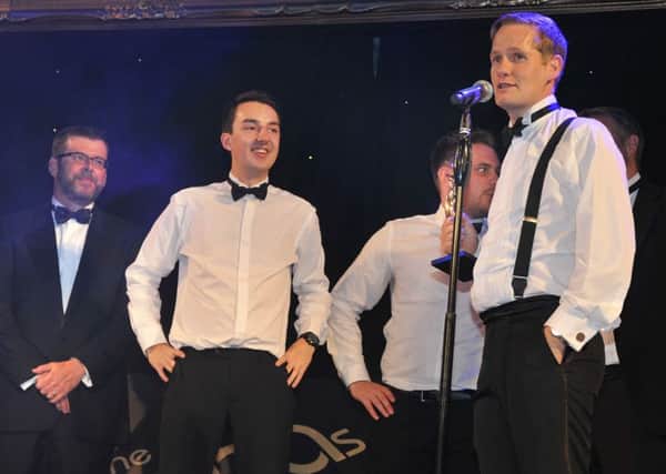 BIBAs awards from the Blackpool Tower ballroom.
Roq IT win Medium Business of the Year. PIC BY ROB LOCK
11-9-2015