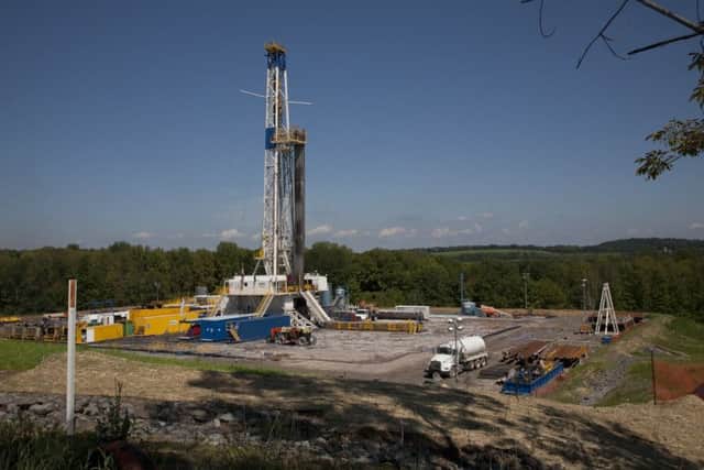 Fracking rig