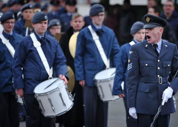 Air Cadets from across the North West gathered at Blackpool cenotaph for a parade to mark the military group's 75th anniversary.