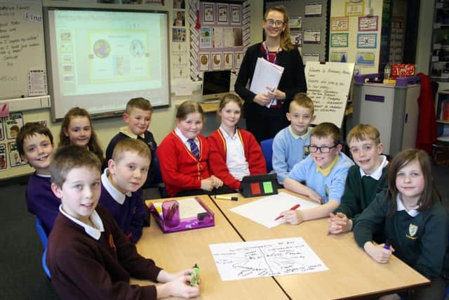 Pupils from six Blackpool primary schools have created a geocache trail of their favourite resort places