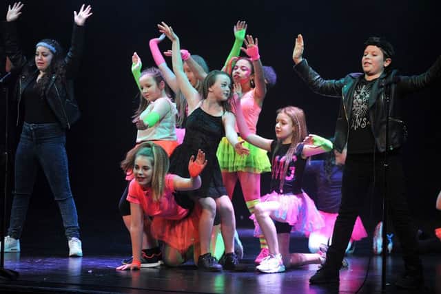 First night of Schools Alive at the Grand Theatre in Blackpool.
Unity Academy on stage.  PIC BY ROB LOCK
8-2-2016