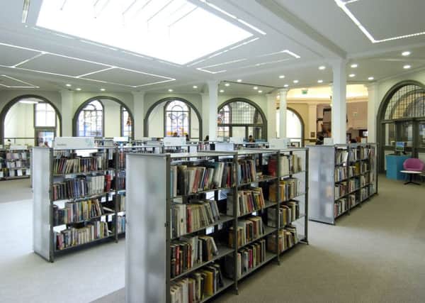 Blackpool central library.