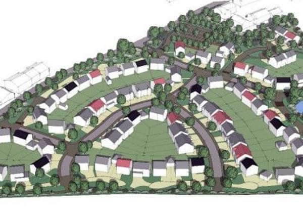 The proposed development at Copp Lane