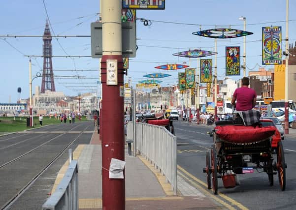 The landaus have long been a familiar sight on Blackpool's promenade