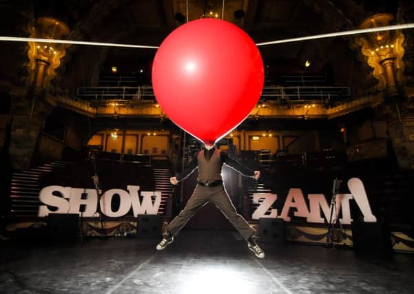Launch of Showzam! at the Tower Circus.  Pictured is Dizzy O'Dare.