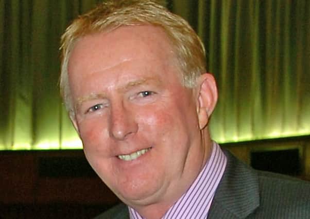 Coun Peter Gibson, leader of Wyre Borough Council