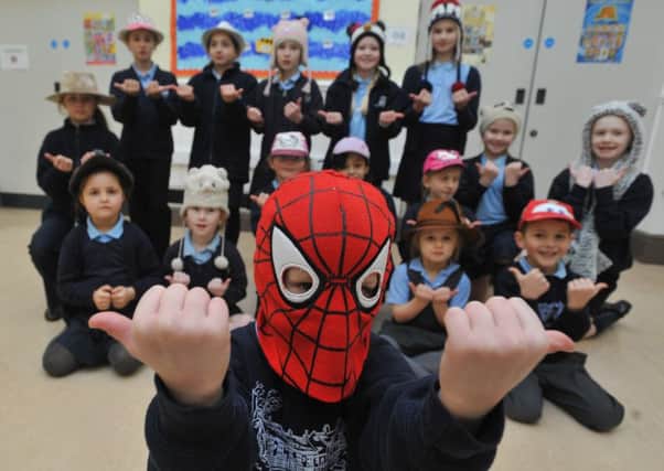 Nateby Primary School performed sign language songs to raise money for deaf children