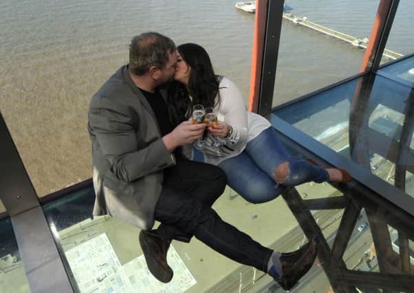 Andrew Cunliffe and Natalie Cliff from Blackpool are getting married after winning Â£1m on a scratchcard