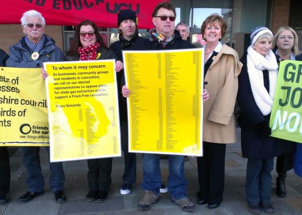 Campaigners protest over survey results