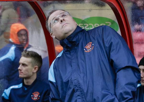 Blackpool manager Neil McDonald
