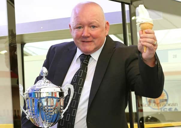 Maurice Murray of Fleetwood has scooped a top title in the ice cream van world.