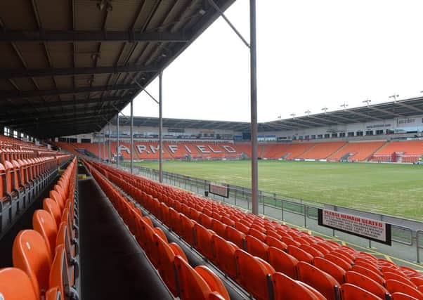 Blackpool's Bloomfield Road stadium