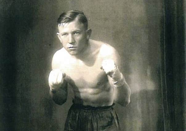 Florian Kurczewski in his boxing days