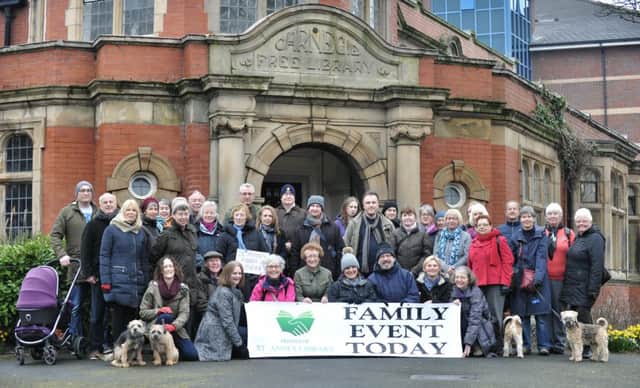 Picture by Julian Brown 12/03/16


The group pictured before setting off on the Walk For The Library event which set off from St Annes Library, St Annes.