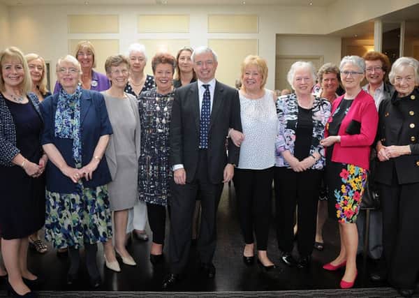 Nominees with Fylde MP  Mark Menzies at the Fylde Woman of the Year lunch at the Clifton Arms, Lytham