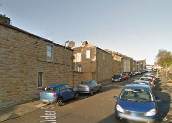 Alder Street, Burnley, where the child had wandered. Photo: Google