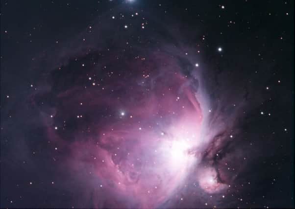 Amateur astronomer David Allonby's picture of the Orion nebula from Poulton