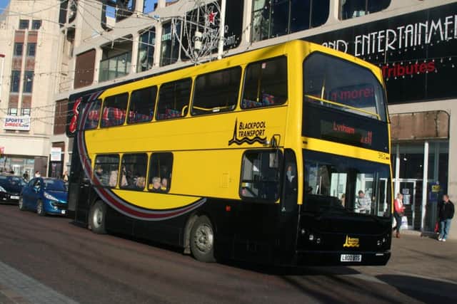 Blackpool Transport bus