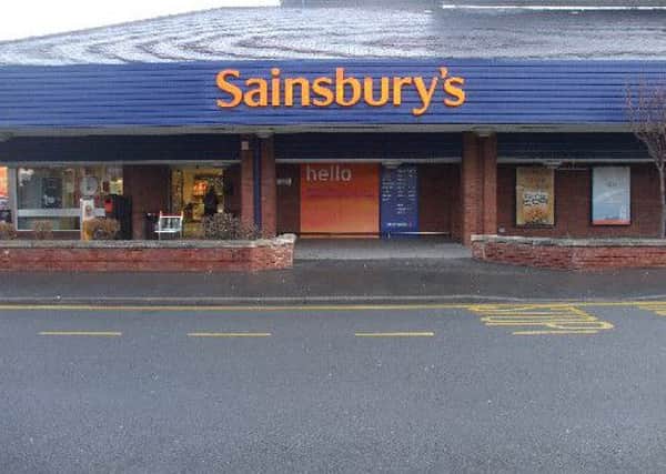 Sainsbury's store in St Annes.