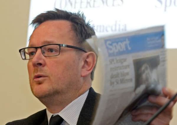 Johnston Press chief executive Ashley Highfield. Picture: Phil Wilkinson