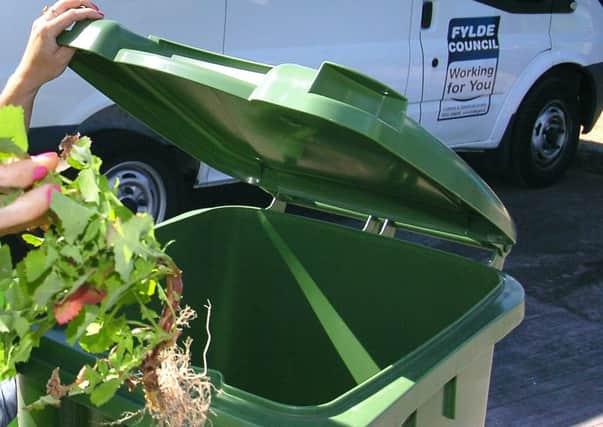 Fylde Council's green bin service