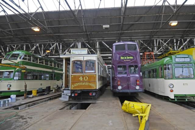 Final preparations underway before the 2016 launch of the Blackpool Heritage tram service