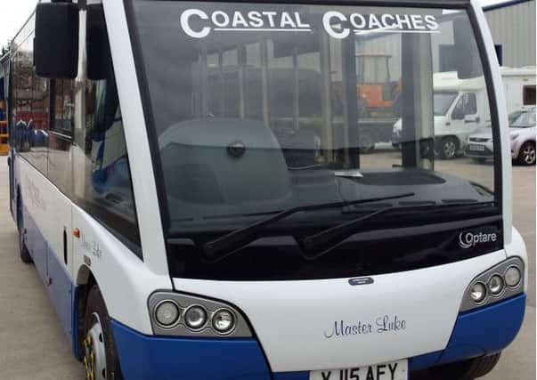 Coastal Coaches new 77 route coach Master Luke