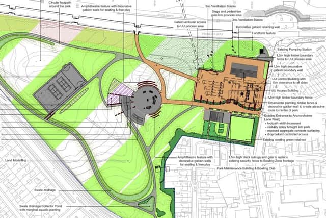 Plans  for the redevelopment of Anchorsholme Park