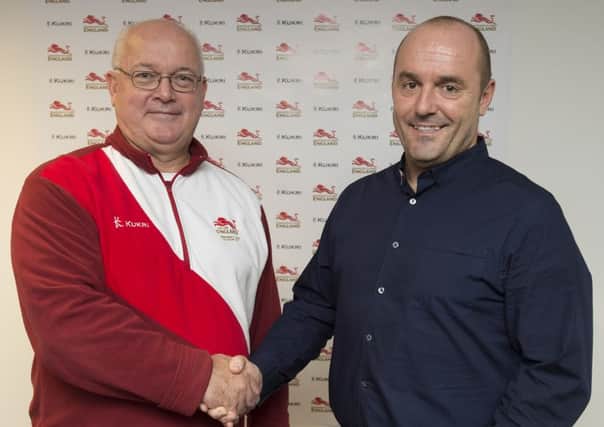 Kukri and Team England renew partnership (l-r: Don Parker, Andy Ronnie)