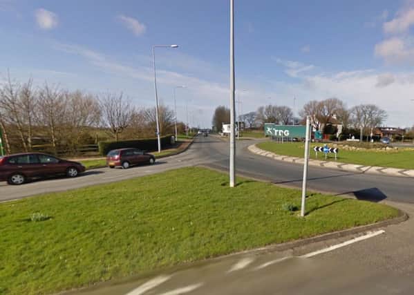 The accident happened close to the River Wyre roundabout    Image: GOOGLE
