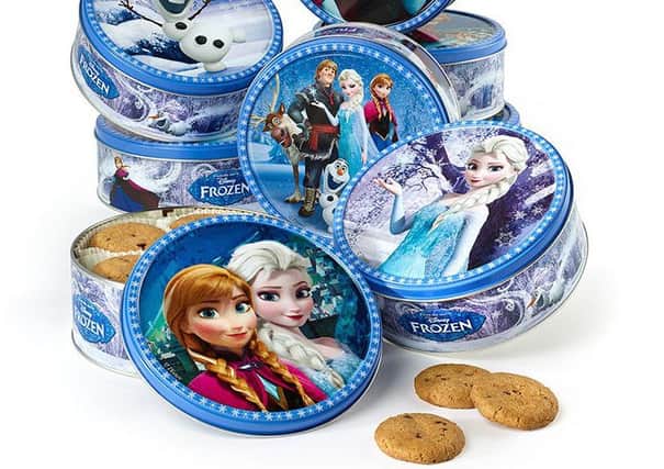 Disney biscuits - allergy alert
