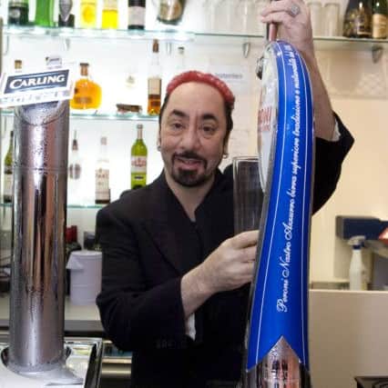 David Gest during his visit to Septembers in Blackpool