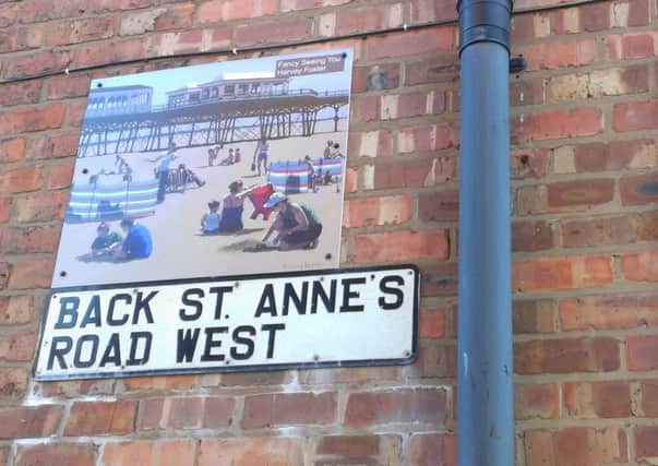 Art trail at Back St Annes Road West, St Annes