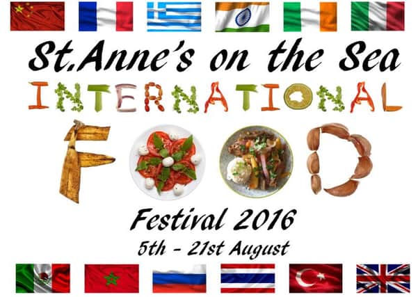 St Annes International Food Festival logo